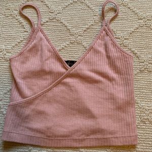 Topshop Pink Tank Top